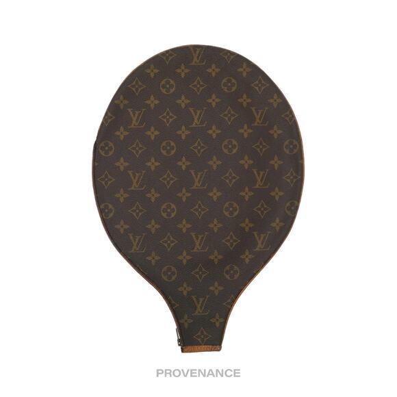 🔴 Louis Vuitton Tennis Racket Cover - Monogram Small "f" - Picture 2 of 7
